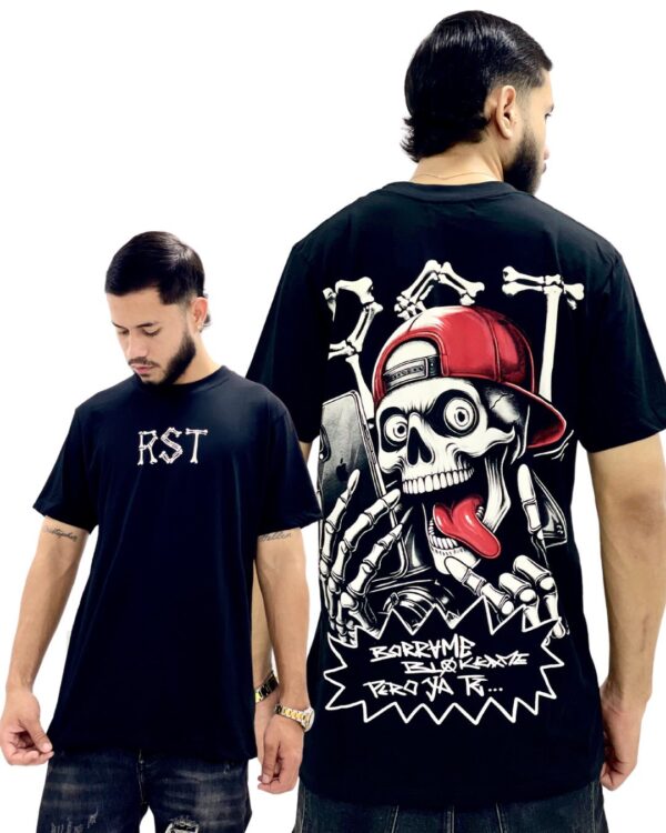 camiseta oversize hombre 2025