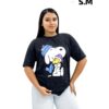 camiseta over size mujer